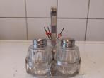 mooi 3 delig vintage peper en zout stel, Ophalen of Verzenden, Zo goed als nieuw