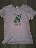 Te koop roze t- shirt van Garcia maat 164, Meisje, Gebruikt, Ophalen of Verzenden, Shirt of Longsleeve