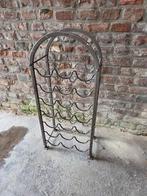 Brocante wijnrek, Huis en Inrichting, Woonaccessoires | Wijnrekken, Ophalen, Gebruikt, Metaal, Minder dan 50 cm