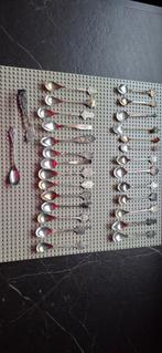 Partij zilveren theelepeltjes lepels suikertang, Ophalen