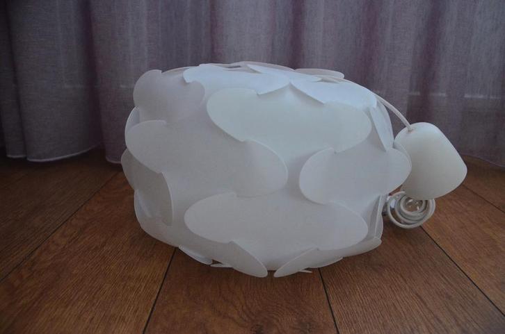 Hanglamp FILLSTA Ikea (wit) incl lamp, Huis en Inrichting, Lampen | Hanglampen, Zo goed als nieuw, Minder dan 50 cm, Kunststof