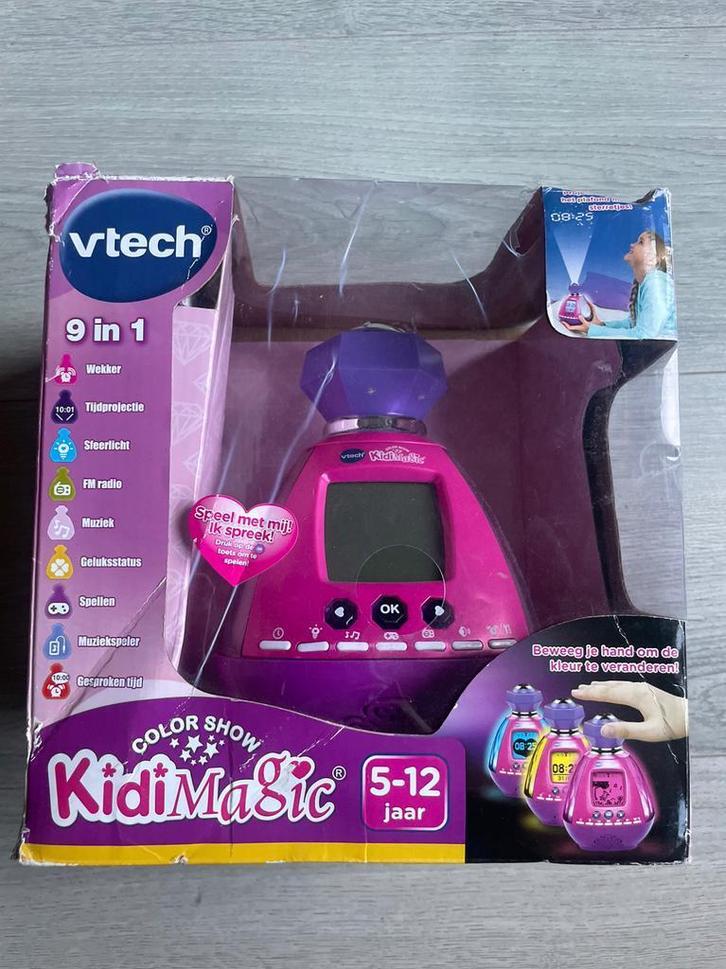 Vtech KidiMagic Color wekker nachtlamp nieuw in doos, Kinderen en Baby's, Kinderkamer | Inrichting en Decoratie, Nieuw, Klok, Ophalen of Verzenden