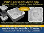 VDV 6 persoons Actie spa / jacuzzi, Verzenden, Nieuw, Pomp