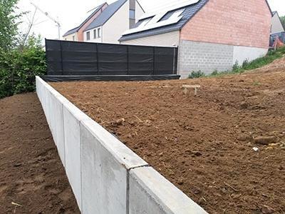 Keerwanden 200x200x100 ideaal voor mais/ grasopslag/ tuin, Tuin en Terras, Tegels en Klinkers, Overige typen, Beton, Verzenden