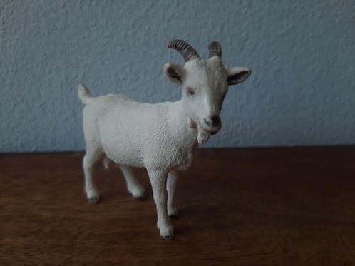 Schleich Geit wit, Verzamelen, Dierenverzamelingen, Zo goed als nieuw, Beeldje of Figuurtje, Ophalen of Verzenden
