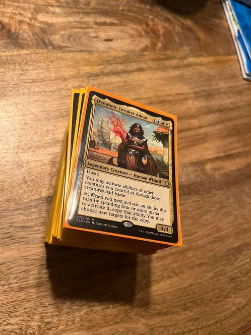 Magic the Gathering commander deck; Dynaheir, Hobby en Vrije tijd, Verzamelkaartspellen | Magic the Gathering, Gebruikt, Speeldeck