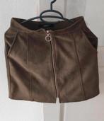Bruine suede rok maat S merk Mo & Co, Kleding | Dames, Rokken, Maat 38/40 (M), Mo & Co, Bruin, Ophalen of Verzenden