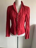 Purdey Far Hills wijnrood stijlvolle blazer met Knopen, Maat 38/40 (M), Ophalen of Verzenden, Jasje, Gedragen