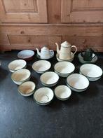 Emaille bakjes en schenkkannen, Ophalen, Overige materialen