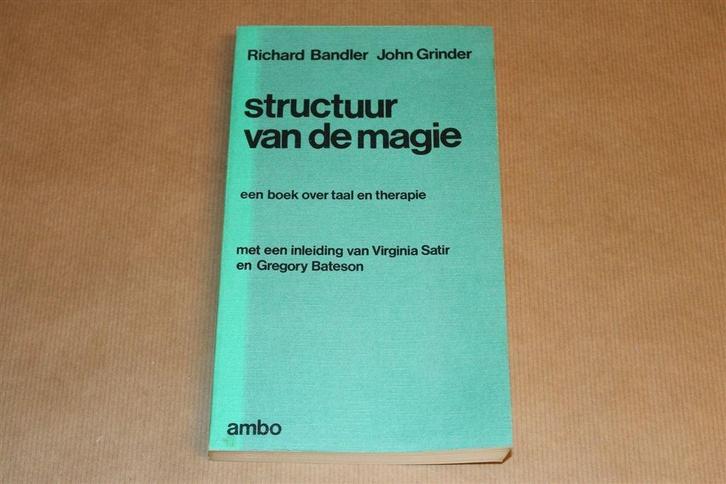 Structuur van de Magie — Een Boek over Taal en Therapie, Boeken, Esoterie en Spiritualiteit, Gelezen, Overige onderwerpen, Ophalen of Verzenden