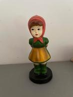 Vintage kaars Hummel stijl. Meisje rood kapje. Jaren '60., Huis en Inrichting, Woonaccessoires | Kandelaars en Kaarsen, Ophalen