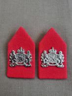 Kraagspiegels korps Nationale Reserve, Ophalen of Verzenden, Landmacht, Nederland, Embleem of Badge