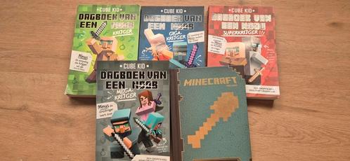 Cube Kid - Krijger, 5 boeken Minecraft, Boeken, Kinderboeken | Jeugd | 10 tot 12 jaar, Zo goed als nieuw, Ophalen of Verzenden