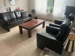 Kompleet Bankstel en salontafel, Huis en Inrichting, Banken | Bankstellen, Ophalen, Gebruikt, 150 tot 200 cm, Rechte bank