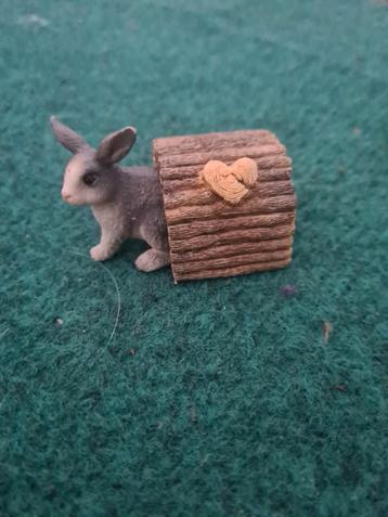 Schleich Konijn met Huisje beschikbaar voor biedingen