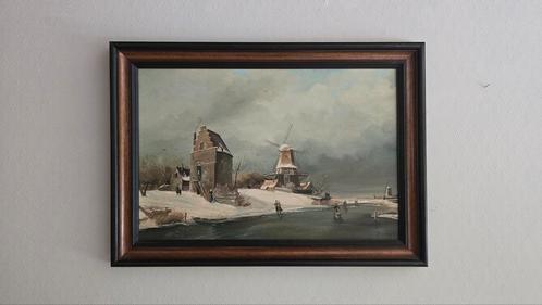 Schitterend werk van Jan den Heijer, Antiek en Kunst, Kunst | Schilderijen | Klassiek, Ophalen