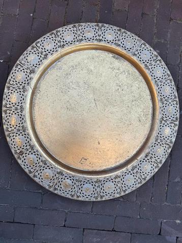 Gouden dienblad groot woonaccessoires  beschikbaar voor biedingen