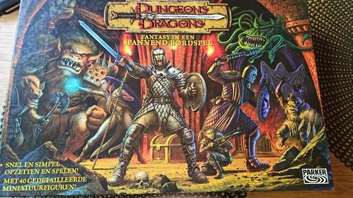 bordspel NL versie Dungeons & Dragons Parker compleet, Hobby en Vrije tijd, Gezelschapsspellen | Bordspellen, Nieuw, Een of twee spelers
