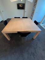 Stoere vierkante tafel, Ophalen, Strak, 50 tot 100 cm, 50 tot 75 cm