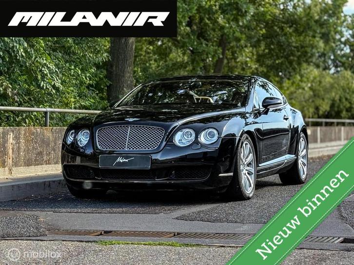 Bentley Continental GT 6.0 W12 |Geheugenstoel |Leder |Cruise, Auto's, Bentley, Bedrijf, Te koop, Continental, 4x4, Airconditioning