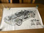 Opel Manta 400 Poster - Zeldzaam!, Ophalen of Verzenden, Gelezen, Opel