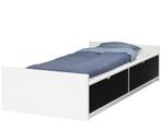 IKEA FLAXA 1-persoons bed + lattenbodem, Gebruikt, 70 tot 85 cm, Ophalen of Verzenden, Lattenbodem