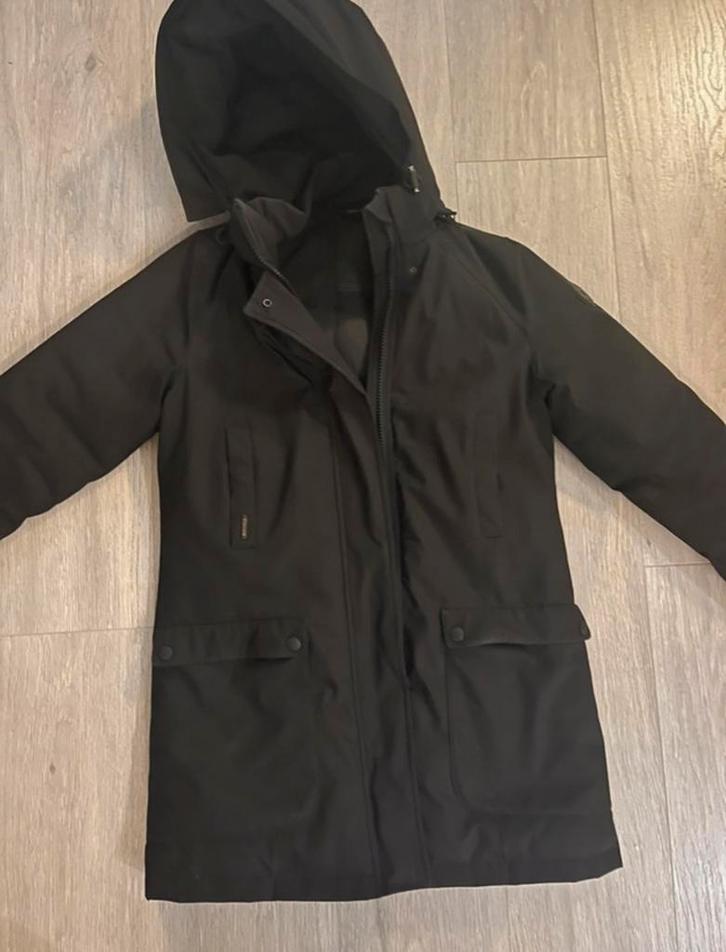 Airforce jas M, Kleding | Dames, Jassen | Winter, Gedragen, Maat 38/40 (M), Zwart, Ophalen of Verzenden