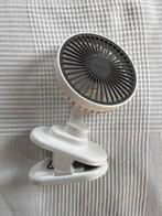 Oplaadbare Ventilator, Ophalen of Verzenden, Zo goed als nieuw, Tafelventilator
