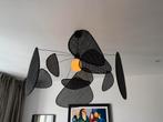 XL Zwart Market Set Hanglamp Black Ceiling Lamp Designer, Ophalen, Zo goed als nieuw, Overige materialen, Rattan