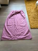 Gordijn - Roze met patroon, Ophalen of Verzenden, Gebruikt, Rood, 100 tot 150 cm