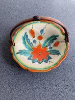 ANTIEK bonbonschaaltje bamboe hengsel Zell am Harmersbach, Antiek en Kunst, Antiek | Keramiek en Aardewerk, Ophalen of Verzenden