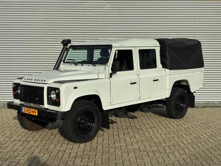 Land Rover Defender 130 2.2 TDCI Crew Cab/ Origineel NL auto, Auto's, Land Rover, Bedrijf, 4x4, Airconditioning, Alarm, Bluetooth