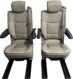 2 Exclusieve Camperstoelen in leer voor  Camper,Oldtimer,Bus, Caravans en Kamperen, Camper-accessoires, Ophalen, Zo goed als nieuw