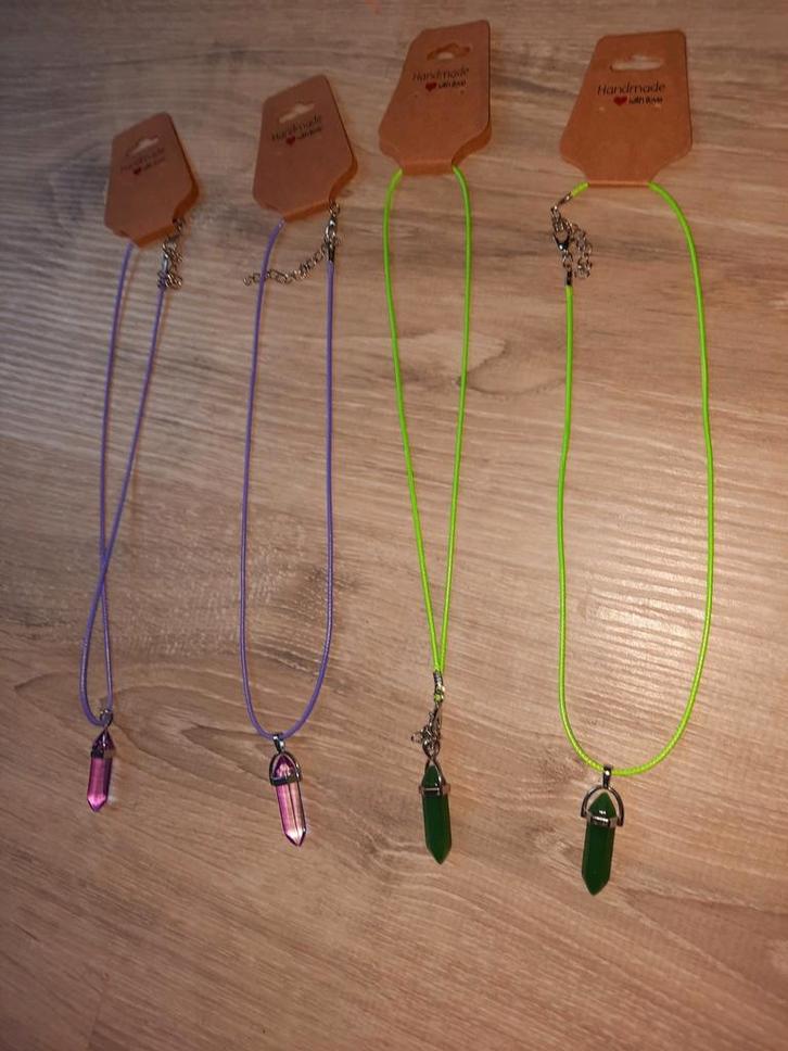 Kadotip! Kristalhanger ketting, Sieraden, Tassen en Uiterlijk, Kettinghangers, Nieuw, Overige materialen, Overige voorstellingen