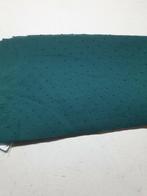 Chiffon groen dots (131), Hobby en Vrije tijd, Stoffen en Lappen, Overige materialen, 120 cm of meer, Nieuw, Ophalen of Verzenden