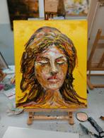 acryl op doek, Antiek en Kunst, Ophalen