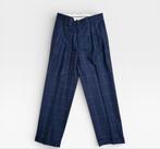 Ralph Lauren Preppy Navy Wollen Pantalon Broek RRL 30, Ophalen of Verzenden, Zo goed als nieuw, Blauw