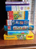 3,50 per stapel puzzels, gesorteerd op aantal stukjes. Prima, Ophalen of Verzenden, Meer dan 50 stukjes, Zo goed als nieuw