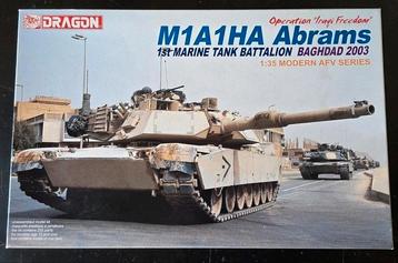  Dragon Operation Iraqi Freedom M1A1HA Abrams 1:35  beschikbaar voor biedingen