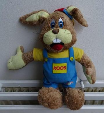 Koos Konijn van Roompot vakanties knuffel 50 cm beschikbaar voor biedingen