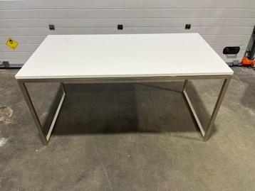 Premium presentatie tafel wit (afneembaar blad) 160x83x80
