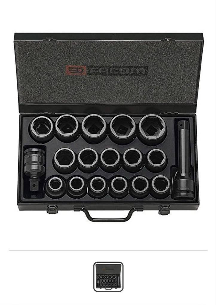 Facom Kracht Doppenset slagdoppen impact  3/4" & 5/8", Doe-het-zelf en Verbouw, Gereedschap | Handgereedschap, Nieuw, Ophalen