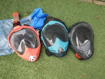 duikmasker 3x beschikbaar voor biedingen