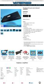 Emphaser EA 4100-500 6 kanaals versterker 1200W RMS, Gebruikt, ., Ophalen of Verzenden, .