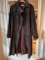 Prachtige suede lange jas McGregor maat 38, Ophalen of Verzenden, Zo goed als nieuw, Maat 38/40 (M), Bruin