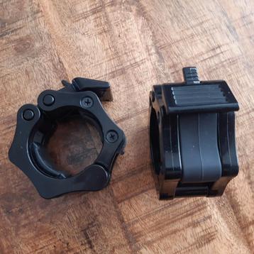 Quick Release Barbell Clips 50mm - Halterstang Sluitingen beschikbaar voor biedingen