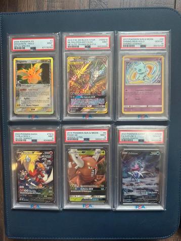 Pokemon kaarten PSA slab collectie beschikbaar voor biedingen