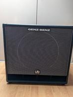 Genz Benz 115T Uber Bascabinet met Roqsolid hoes, Ophalen, Zo goed als nieuw, Basgitaar, 100 watt of meer