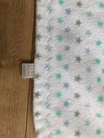 Zara home ledikant deken wit grijs groen ster, Ophalen, Zo goed als nieuw, Jongetje of Meisje, Deken of Dekbed