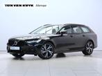 Volvo V90 T6 Recharge 350PK AWD Plus Dark / 360gr Camera / E, Auto's, Volvo, 4 cilinders, Zwart, Adaptive Cruise Control, 125 km/l